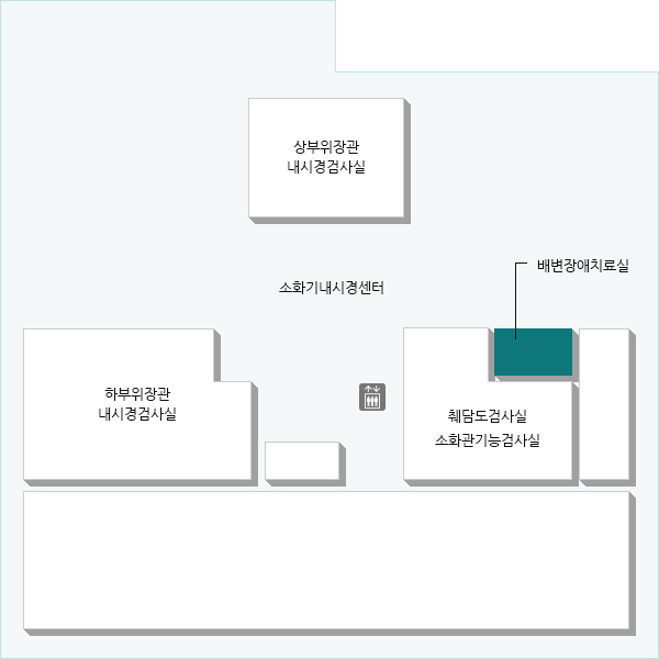 변비, 변실금 등과 같은 배변 관련 질환을 바이오피드백과 같은 다양한 치료방법으로 치료하는 곳입니다. (운영 시간 : 08:30 ~ 17:30)